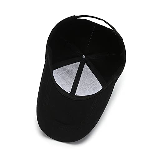 Baseball Cap Men Women - Classic Adjustable Plain Hat Cap Baseball Cap Sports Decoration Men And Women Baseball Cap Trucker Cap Black #TOP3