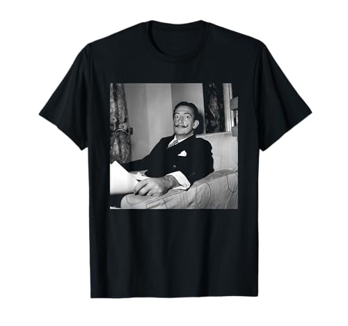 サルバドール・ダリ シュルレアリスム 画家 溶ける時計 アーティスト 1951 Tシャツ