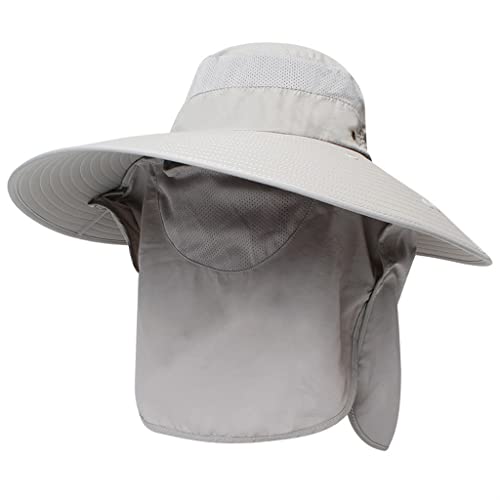 Chapeau de randonnée outdoor anti-UV avec protège-nuque pour le trekking