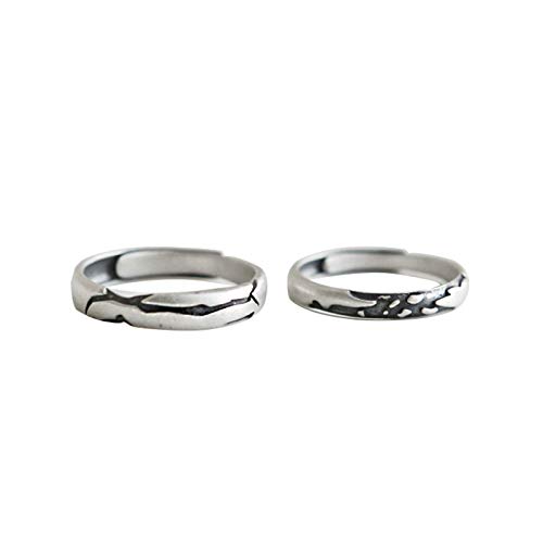 Bague argent taille réglable motif nature pour cadeau unique