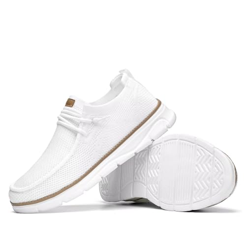 Image of Mens Casual Loafers Shoes Slip On Fashion Walking Dress Sneakers Business Oxfords Work Lightweight Soft Sole Zapatos
