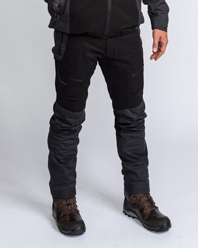Pinewood Herren Finnveden Hybrid Extrem Hose - Wanderhose Herren - Winddichte und wasserdichte Outdoor Hose mit 4-Wege-Stretch, UV- und Mückenschutz - robust und langlebig