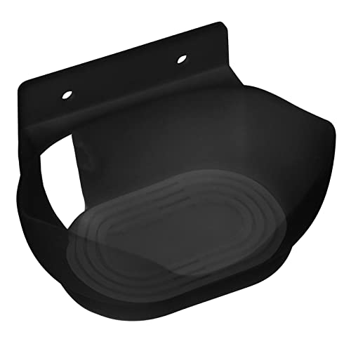 ポータブル壁掛けシェルフホルダースタンド Google Nest Audio 寝室用 (ブラック)