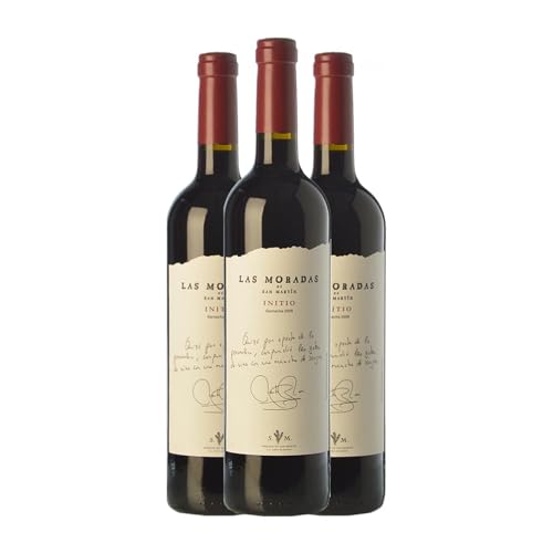 Viñedos de San Martín Las Moradas Initio Garnacha Vinos de Madrid Crianza 75 cl Vino tinto (Caja de 3 Botellas de 75 cl)
