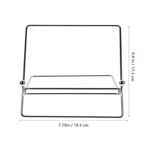 Soporte ergonómico desmontable para portátil y tablet de metal miniatura 2