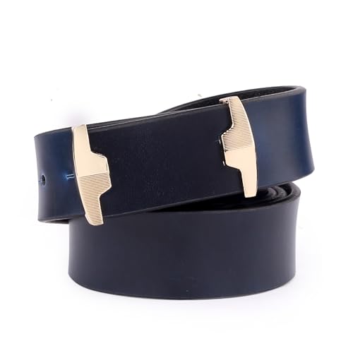 Image of Bacca Bucci Genuine Leather Dress /Casual Men Belt with Pin Buckle Belt