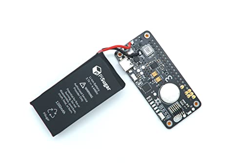 PiSugar 3 Portable Pwnagotchi Power Management Board for Raspberry Pi Zero W/WH Model (Not Include Raspberry Pi)