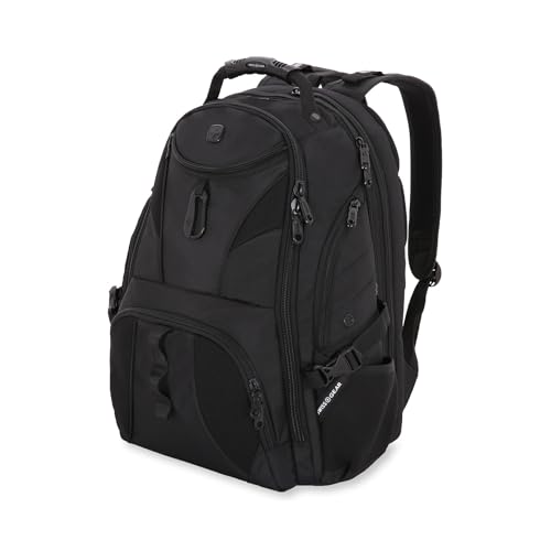 SWISSGEAR 1900 ScanSmart TSA Laptop Backpack Fits 17 Inch Laptop with RFID Protection and Tablet...