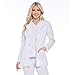 Banu Womenâ€™s LIZA Professional Modern Lab Coat White