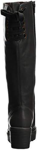 FLY London Women's Yust LR Boot, Black Oiled, 39 EU/8-8.5 M US | Image 2