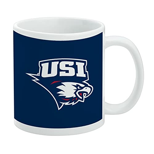 Southern Indiana Primary Logo Ceramic Coffee Mug Gift Mugs for, 11oz, White