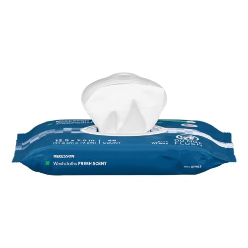 McKesson Washcloth Wipes for Adults, Scented (12 Pack, 576 Washcloths) - image 6