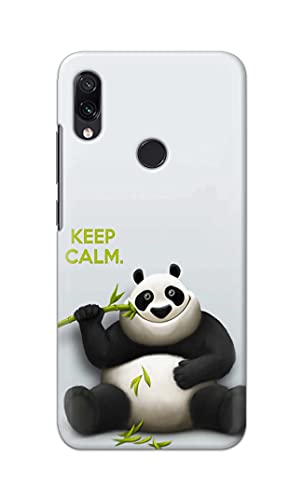Image of PRINTFIDAA� Printed Hard Back Cover Case for Mi Redmi Note 7 | Mi Redmi Note 7 Pro | Mi Redmi Note 7S Back Cover (Cartoon Panda) -2808