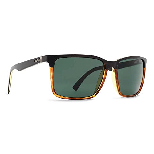 VonZipper Unisex Lesmore Sunglasses - Hardline Black Tortoise | Vintage Grey