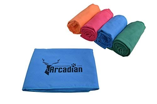 Arcadian Großes Mikrofaser Hundehandtuch lebhaften farbigen Handtücher geliebtes Haustier.