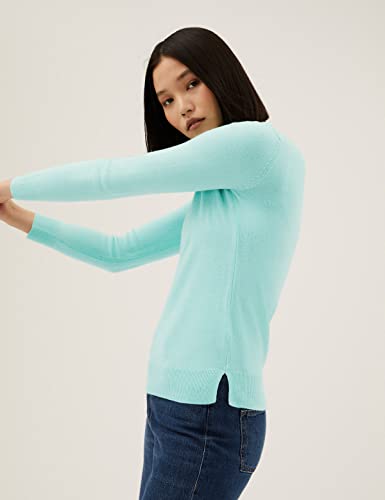 Image of Marks & Spencer Acrylic Women's Round Neck Sweater