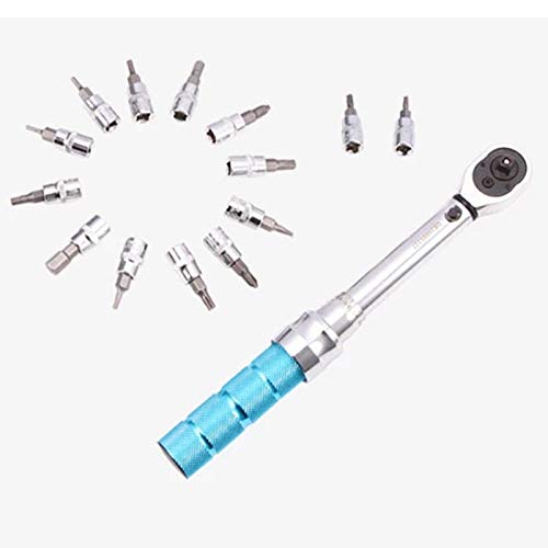 自転車用工具セット ＋ トルクレンチセット Amazon.co.jp: トルクレンチセット 自転車修理ツール 1/4インチ 2-14nm