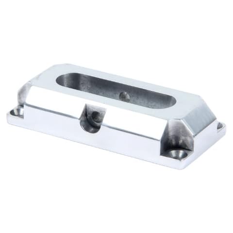 H3R Performance BMF01P Polished Billet Flat Surface Fire Extinguisher Mount Cover