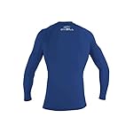 O'Neill Wetsuits mens Basic Skins 50+ L/S Rash Guards, Pacific, Large - Image 3