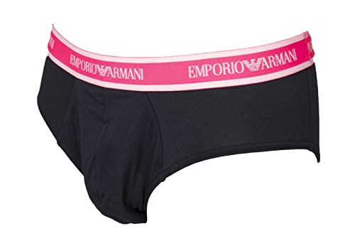 Emporio Armani men's briefs 3-piece pack elastic underpants stretch cotton underwear article 111734 2R717 BRIEF3