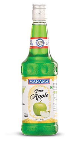 Image of Manama Green Apple Fruit Syrup for Mocktails and Cocktails (750ML)