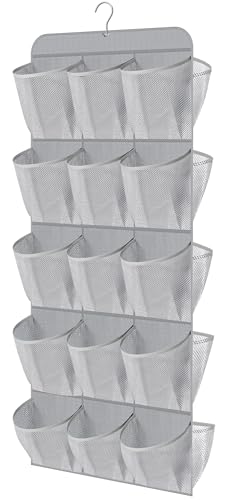 MISSLO 30 Large Pockets Dual Sided Hanging Shoe...