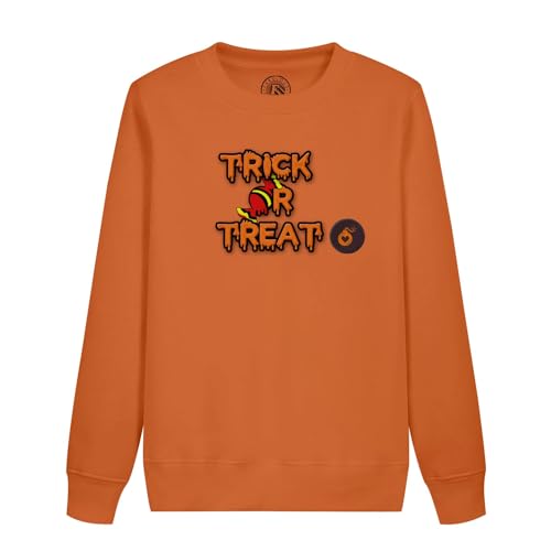 Sweatshirt enfant Halloween Trick or Treat chaud contre le froid d'octobre