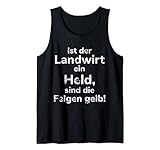 Dieses coole, lustige Design ist eine Geschenk-Idee für Männer, die Traktoren und Trecker lieben zu Weihnachten, Geburtstag als Weihnachtsgeschenk oder Geburtstagsgeschenk. Echte Helden fahren gelbe Felgen! Ist der Landwirt ein Held, sind die Felgen gelb.