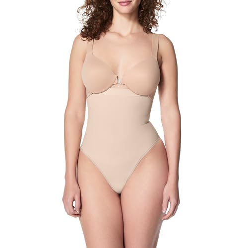 SPANXsculpt Seamless Power High-Waisted Thong - Women's Shapewear Lingerie - Seamless Thong - No Visible Panty Lines