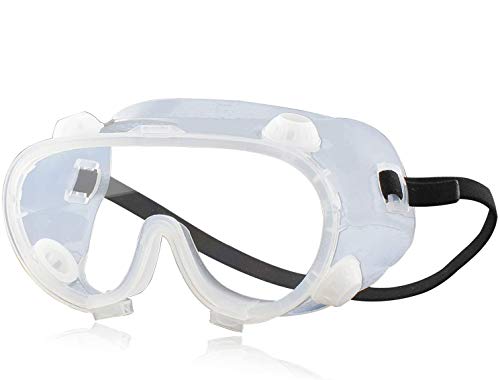 TAPCET Gafas Protectoras, de alta definición, protección para los ojos, Gafas de Seguridad compatibles con gafas, adecuadas para carpinteros, se pueden usar en la fábrica