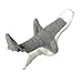 Produktbild Knit Crocodile Socks, Floor Socks Home Warm Socks,Knit Socks Unisex Novelty Shark Crocodile Shape Socks (One Size fits Everyone) (Dickes Grau)