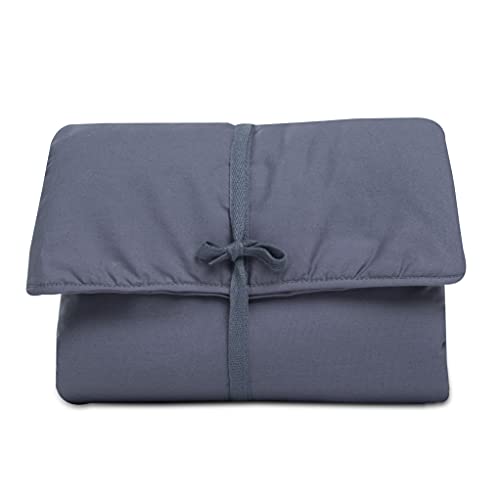 Natemia Portable Diaper Changing Pad - Light, Soft & Machine Washable Percale Cotton Foldable Baby Changing Mat #TOP21