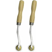 Handle Scoring Wheel Cutter Needle Point Tracing Wheel for Making Custom-Sized Boxes Cardboard 2Packs