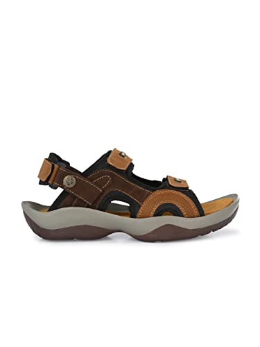 Image of BUCIK Casual Sandal for Men (Brown - Size 10) | Lightweight - Comfortable | BCK10052