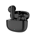 Bluetooth Kopfhörer in Ear mit Mikrofon, IPX7 Wasserdicht Kabellose Kopfhörer Touch Control, Kopfhörer Kabellos Bluetooth 5.1 HiFi Stereoklang, Noise Cancelling, 30H Spielzeit, Sport Kopfhörer Schwarz