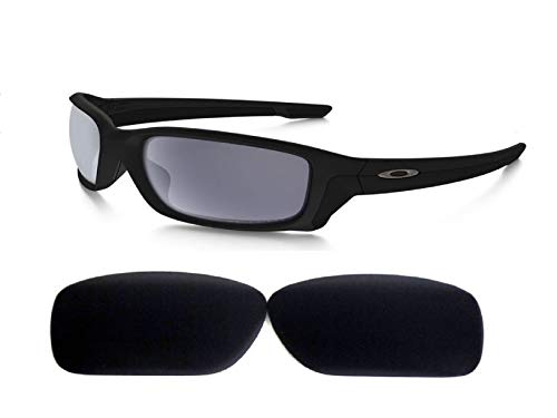 Image of Galaxy Replacement lenses For Oakley Straightlink Polarized Black 100% UVAB