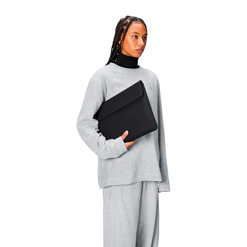 Maletín para portátil RAINS 15-16 pulgadas impermeable negro miniatura 3