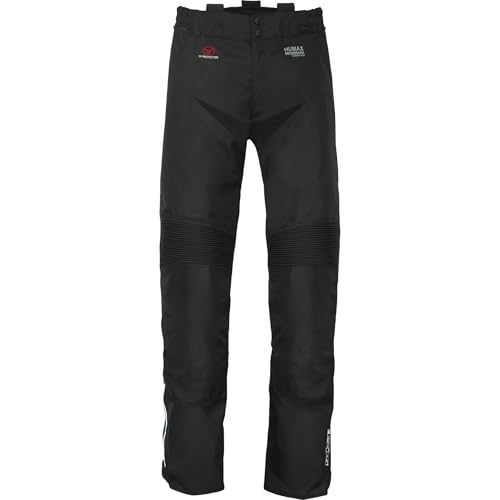 Büse Rider wasserdichte Motorrad Textilhose, schwarz, 3XL