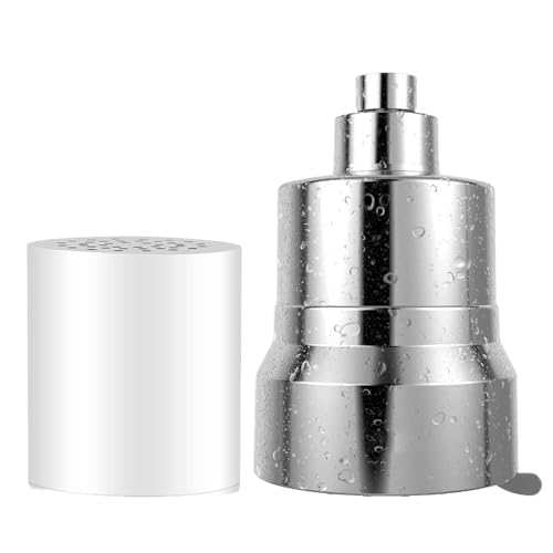 Filtro de ducha,Accesorios de baño | Cabezal de ducha con filtro antical | Para eliminar metales pesados del agua dura, cloro, microorganismos y sustancias