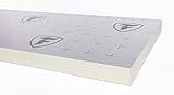 PUR Fußbodendämmplatte Dämmplatte alukaschiert 20 mm 18,00 m2 / Paket WLG 024 Estrichdämmung