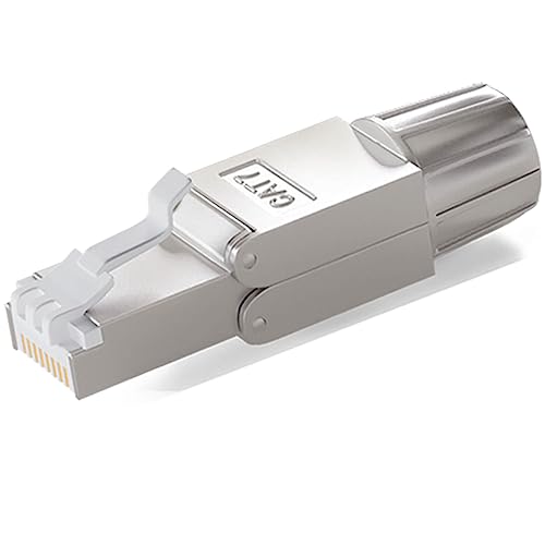 RJ45-Ethernet Auf DIN Mit LED – Werkzeugloser Anschlussblock Für Industrielle Netzwerke, Cat6-fähig, 10.000 Steckzyklen