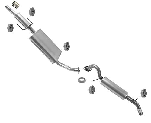 Mac Auto Parts After Converter Muffler Assembly Tail Pipe for Ford Escape 2009-2012 2.5L 3.0L