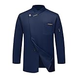 Facile à nettoyer : la veste de chef est fabriquée dans un tissu respirant et absorbant la transpiration qui régule la température, favorise la circulation de l'air, maintient la température intérieure et garantit le confort de la veste. Ce tissu ne rétrécit jamais, ce qui rend votre veste de travail facile à nettoyer. Nous nous engageons à fournir aux chefs des vêtements de travail soigneusement conçus et fabriqués de manière professionnelle.