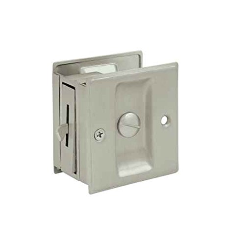 Set de 10 Cerraduras de Bolsillo de Privacidad en Latón Macizo de 2.5 in. x 2.75 in. Negro Satinado miniatura 1