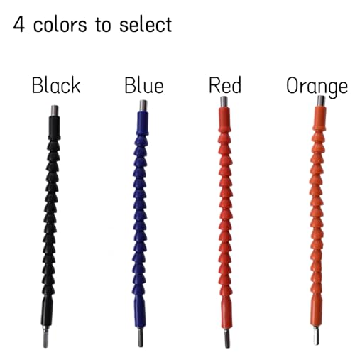 Oanruyan Superbit,Flexible Drill Bit Extension From Any Angle,Super Bit Screwdriver Flexible Bends And Twists 360 Degrees,Bendable Superbit Tool Shaft  thumb #3