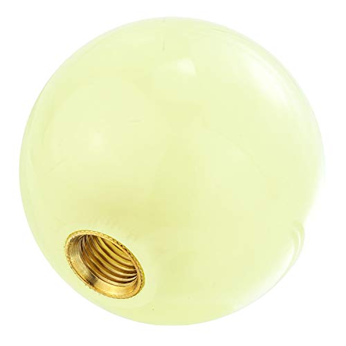 Abfer Round Ball Shift Knob Car Gear Stick Shifter Knobs Shifting Lever Glowing Green at Night for Most Automatic Manual Transmission Vehicles (Beige) Abfer Round Ball Shift Knob Car Gear Stick Shifter Knobs Shifting Lever Glowing Green at Night for Most Automatic Manual Transmission Vehicles (Beige)
