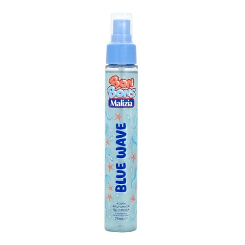 BONBONS MALIZIA | Eau Parfumée Pailletée Blue Wave, 75ml