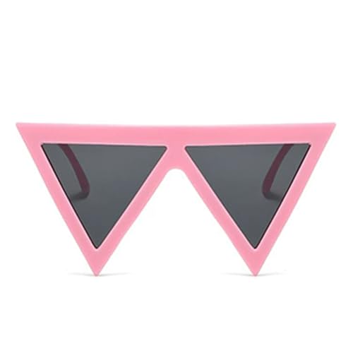 bullabulling Triangle Hip hop Sunglasses For Women Trendy Ocean Lens Sun Glasses Men Party Prom Sunglasses2