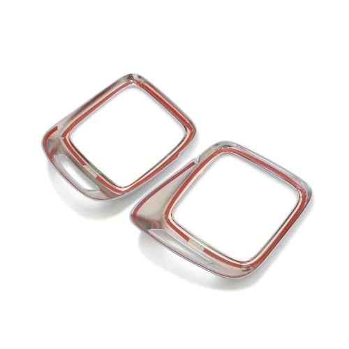 Cubierta de lámpara de luz trasera cromada抗划痕 marcos protectores 3