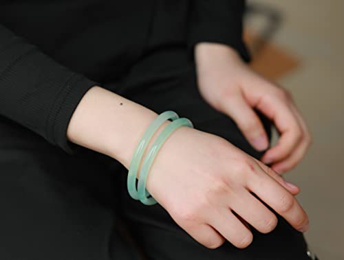 Image of Natural Agate Bracelet Bangle With Gift Box Free